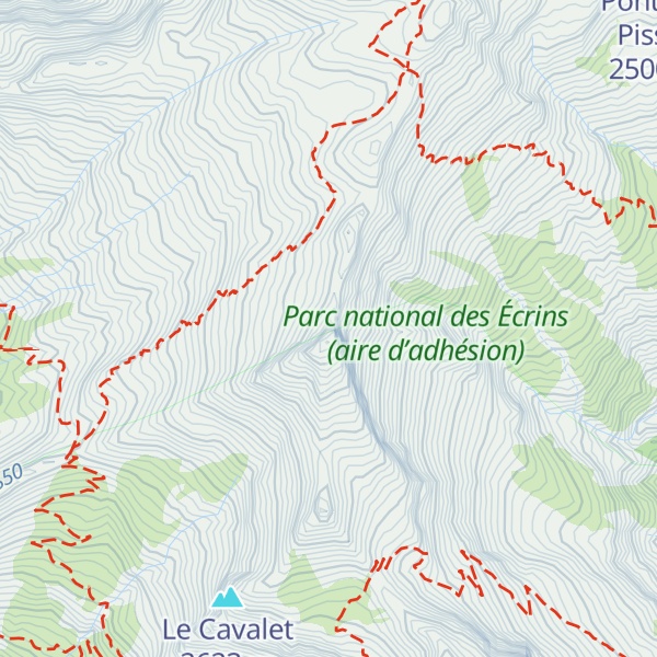 Map of Pic du Tourond