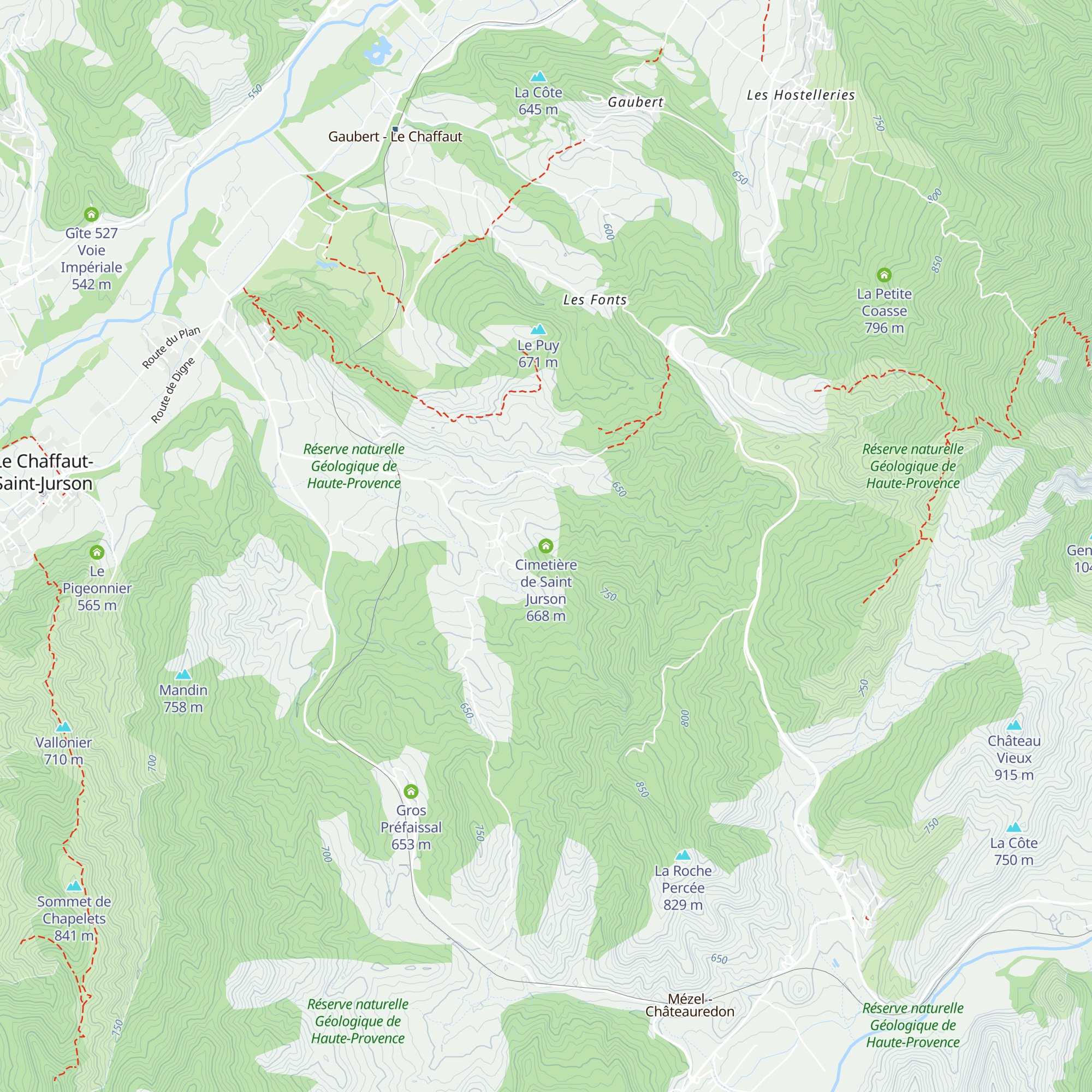 Cimetière de Saint Jurson map