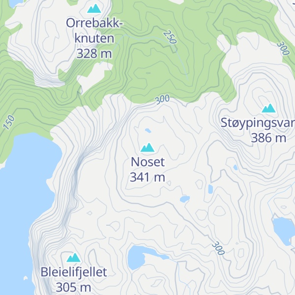 Map of Noset