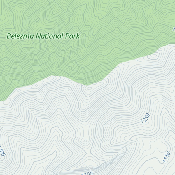 Map of Djebel Maaguel