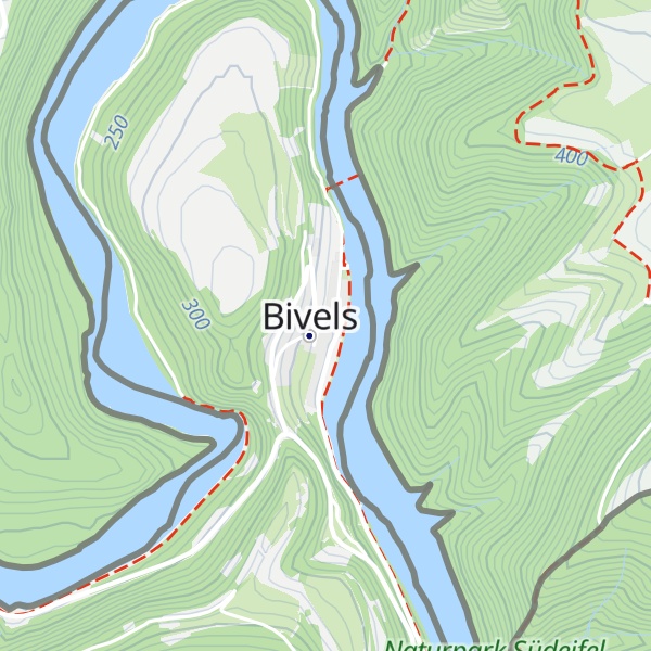 Map of Gîte rural Bivels