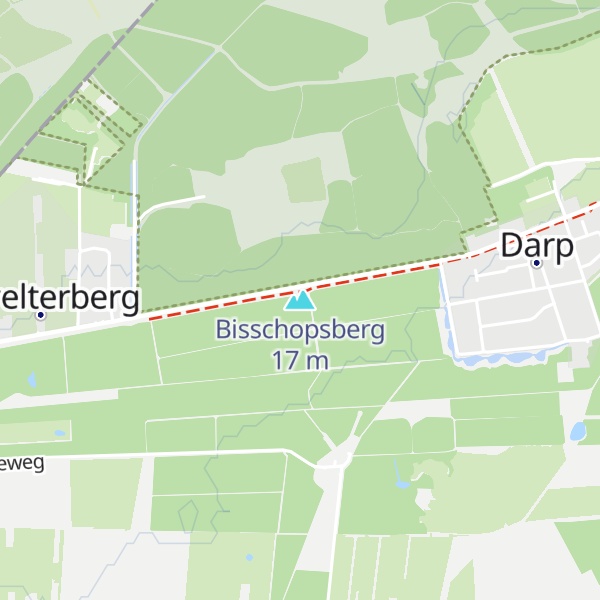 Map of Bisschopsberg