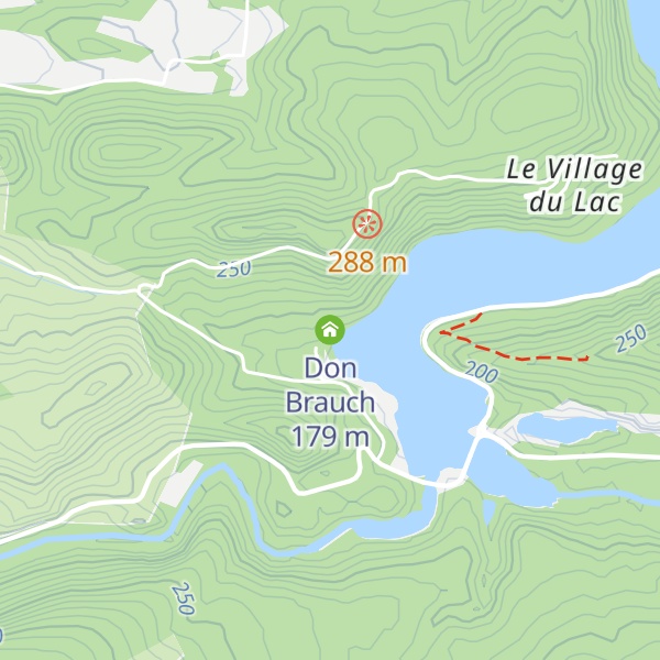 Map of Don Brauch