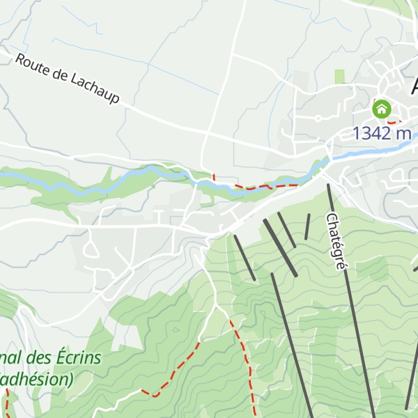 Map of Gîte l'Establa
