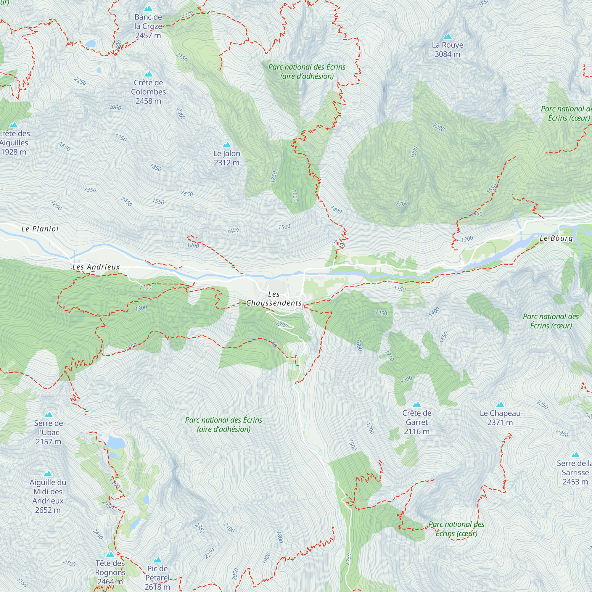 Bureau d'accueil touristique du Valgaudemar map