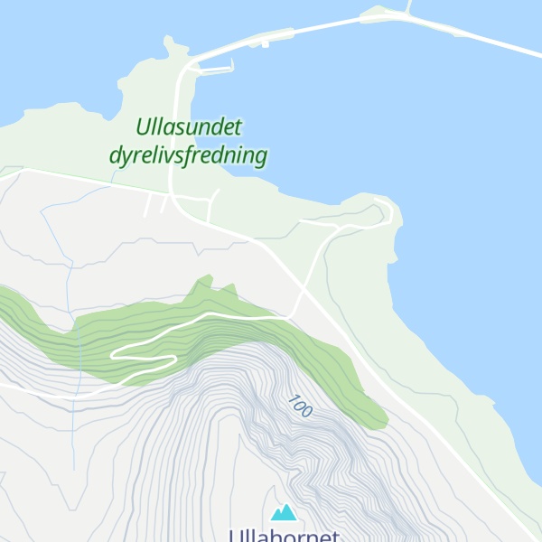 Map of Laugarberget