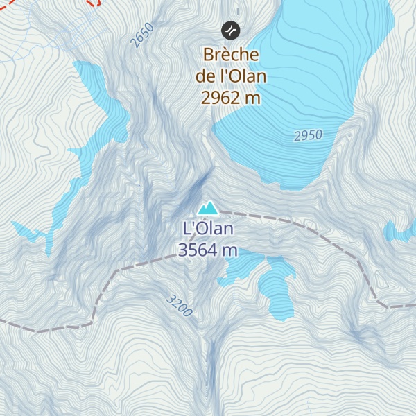 Map of L'Olan