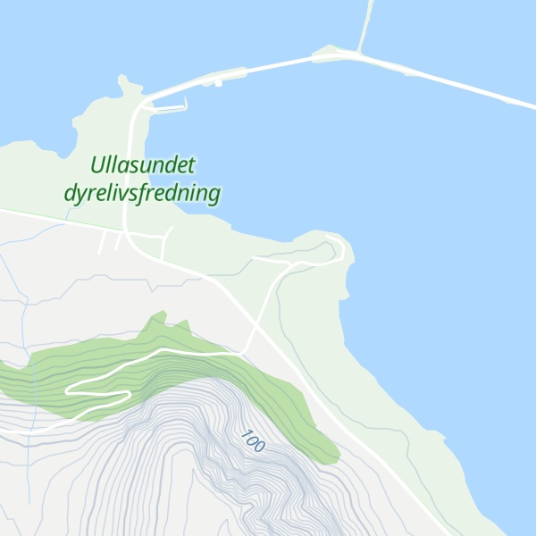Map of Brisingberget