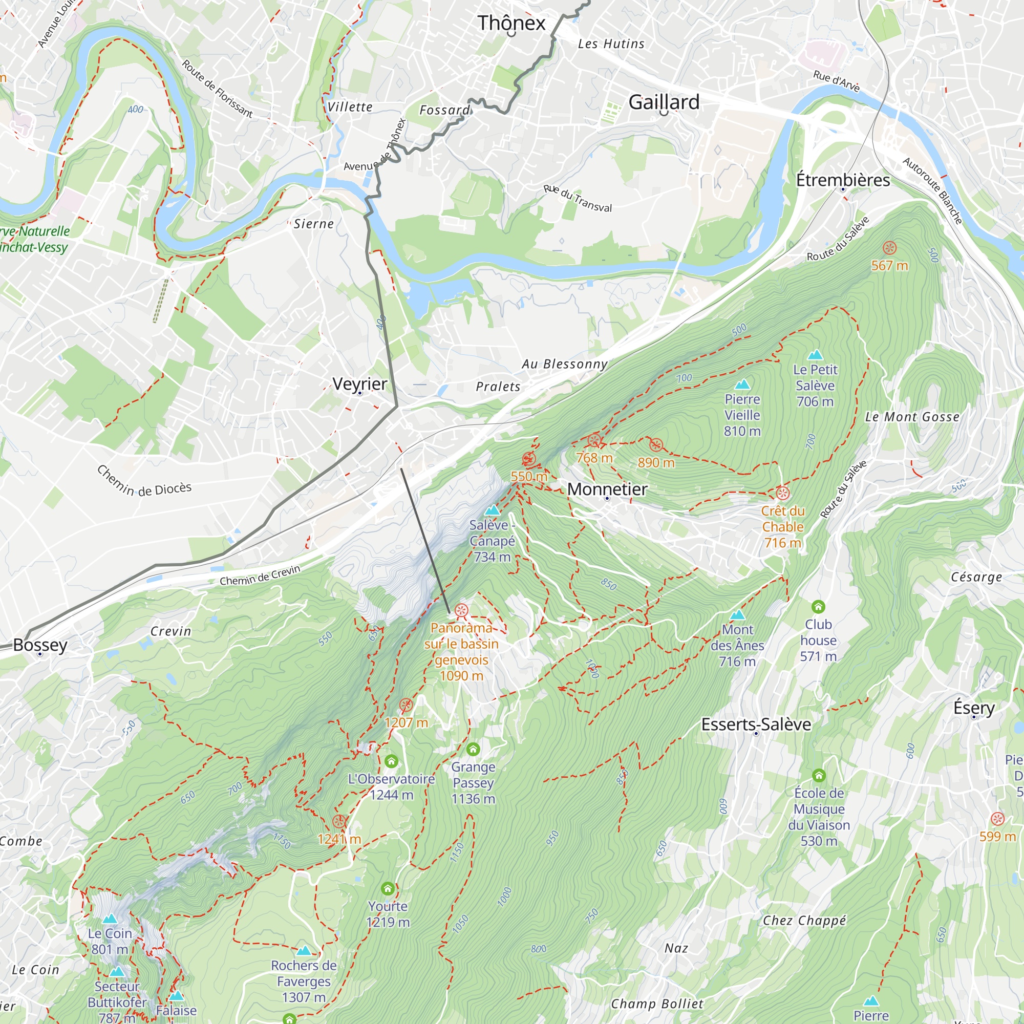 Restaurant du Chalet de la Croix map