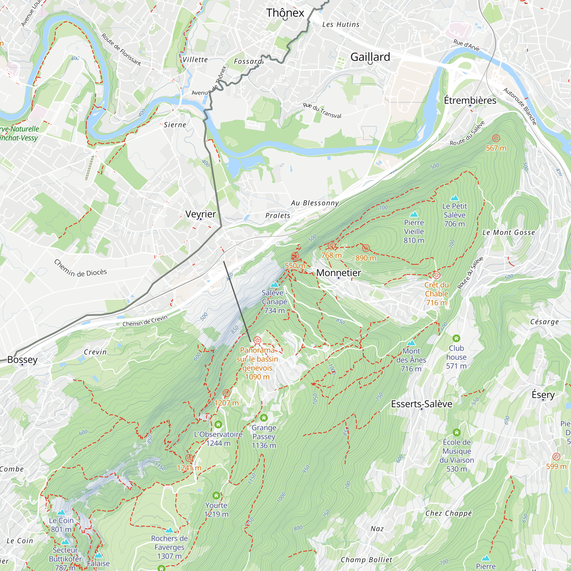Restaurant du Chalet de la Croix map