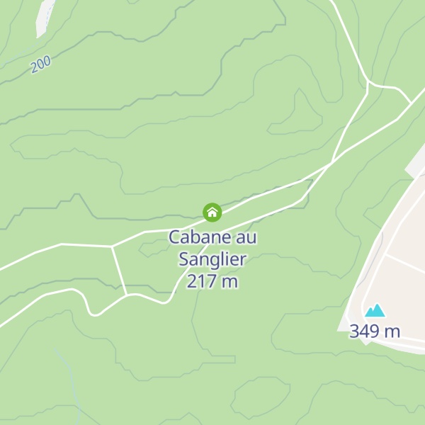 Map of Cabane au Sanglier