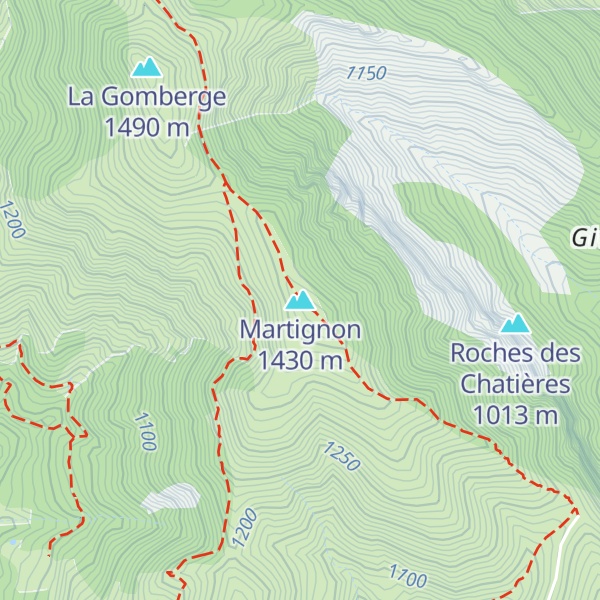 Map of Martignon