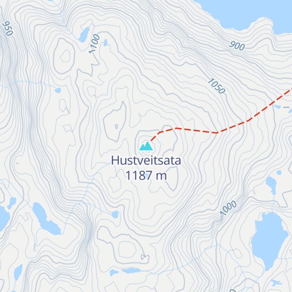 Map of Hustveitsata