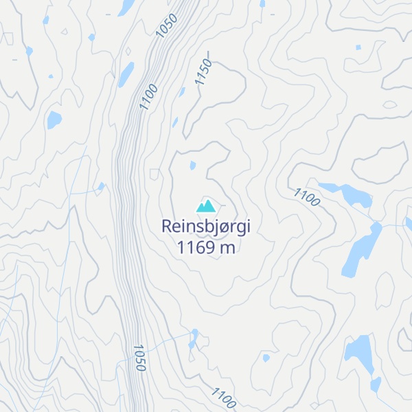 Map of Reinsbjørgi