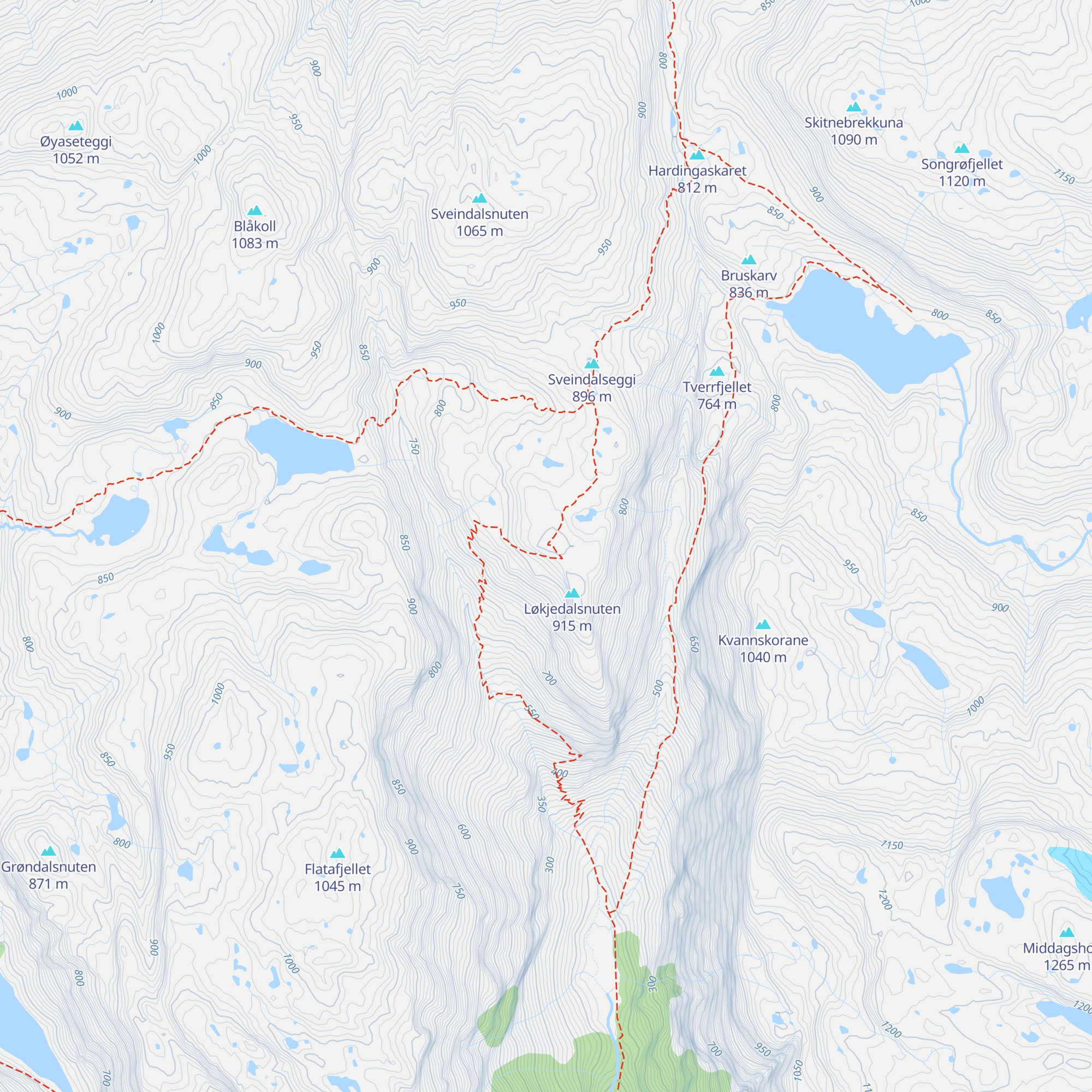 Kiellandbu map