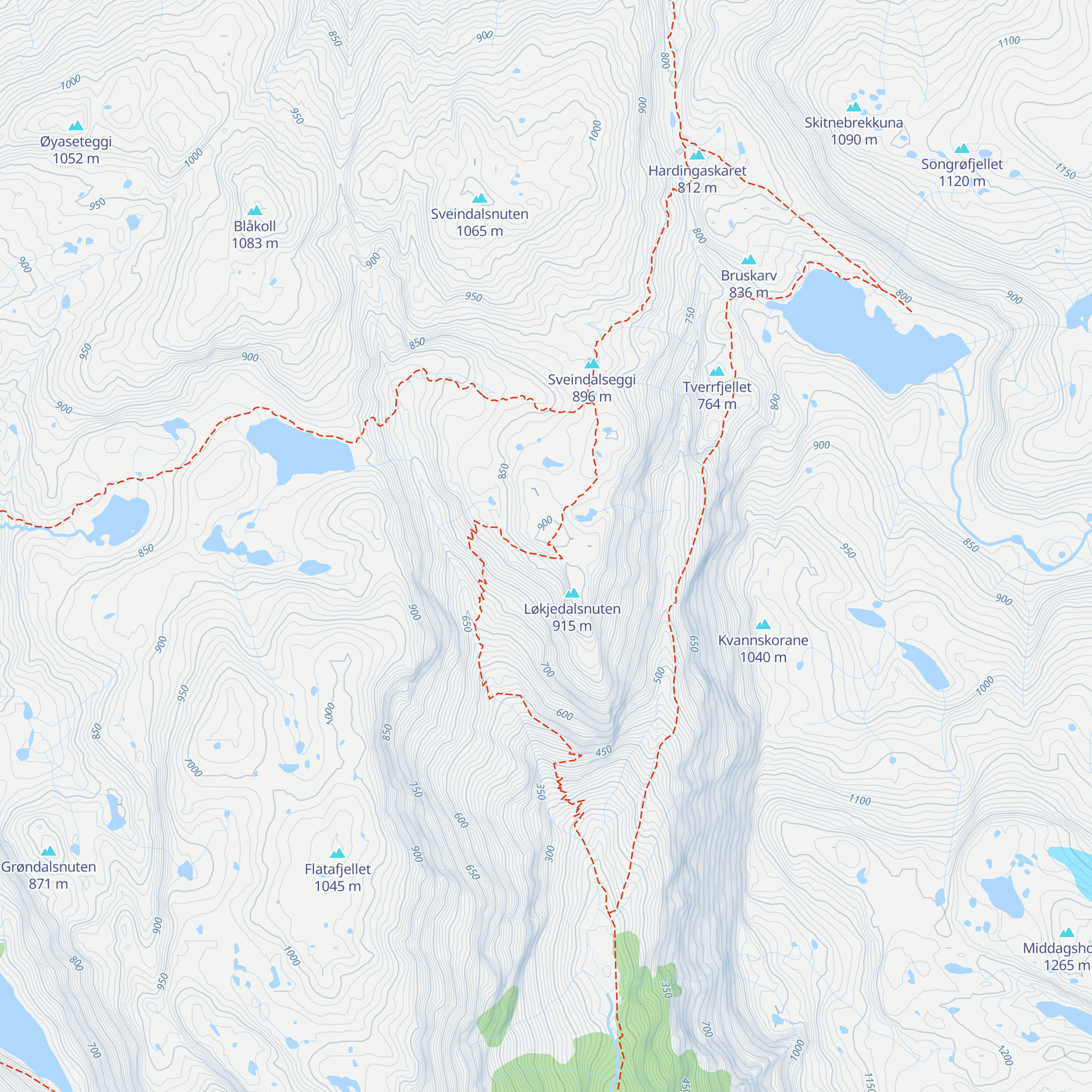 Kiellandbu map