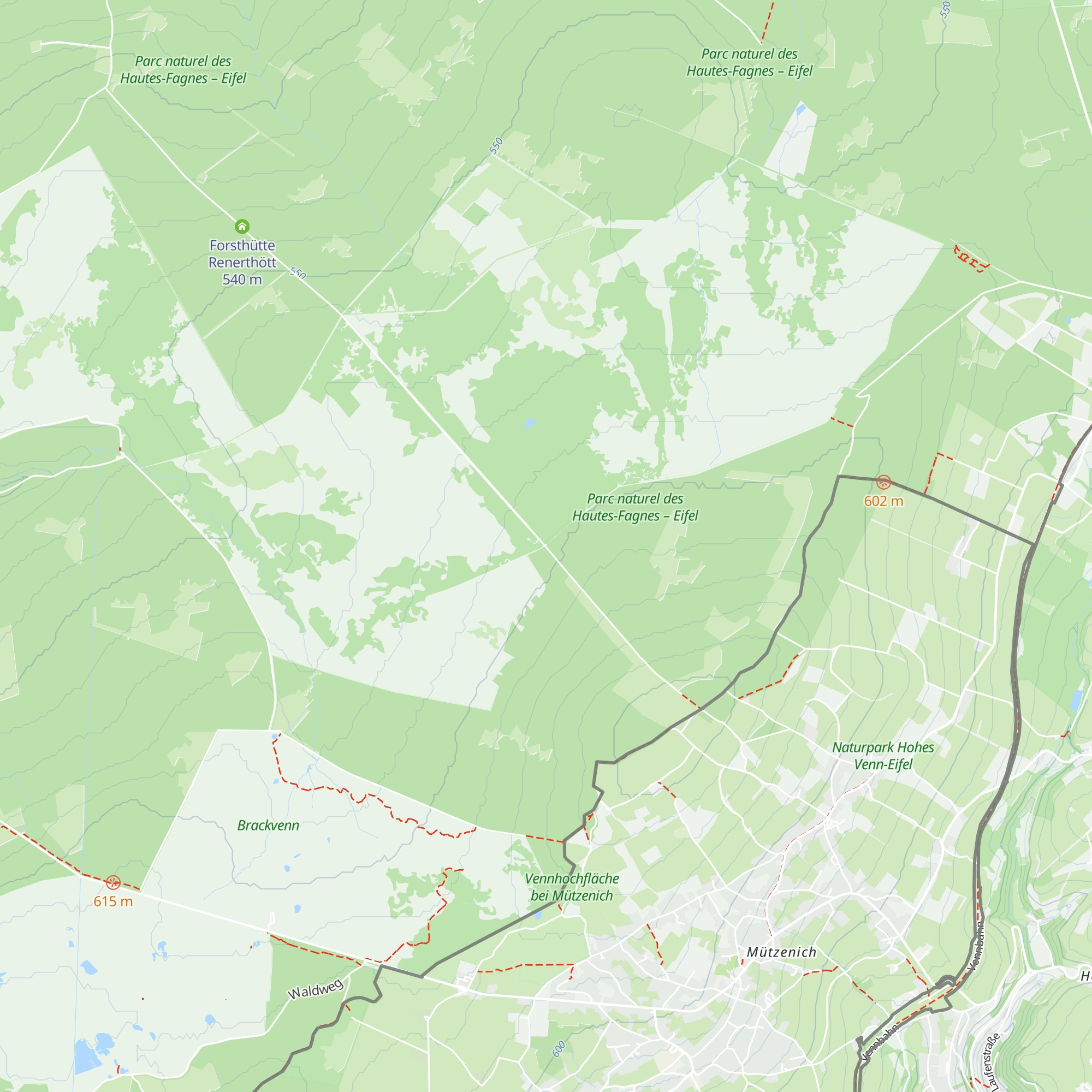 Steling Hütte map