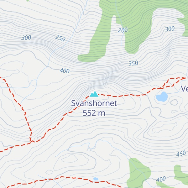 Map of Svanshornet