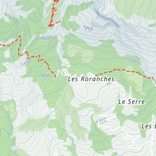 Map of Chapelle Saint-Pancrace