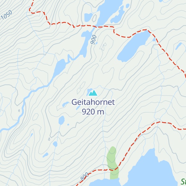 Map of Geitahornet