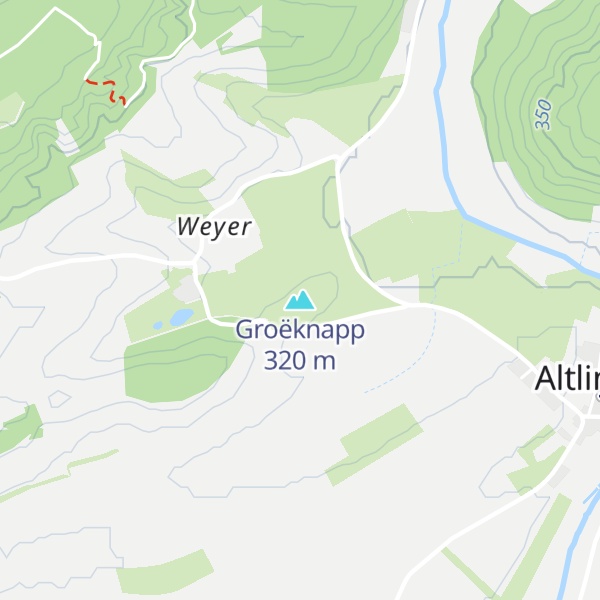 Map of Groëknapp