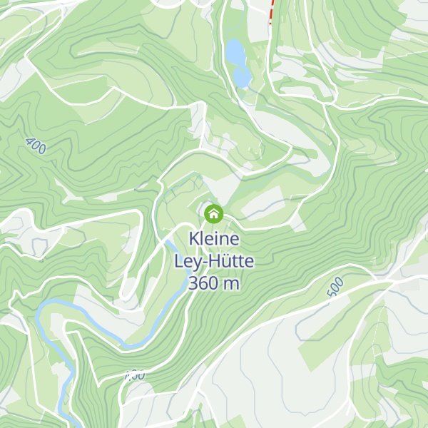 Map of Kleine Ley-Hütte