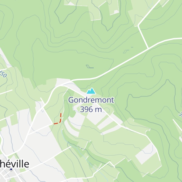 Map of Gondremont