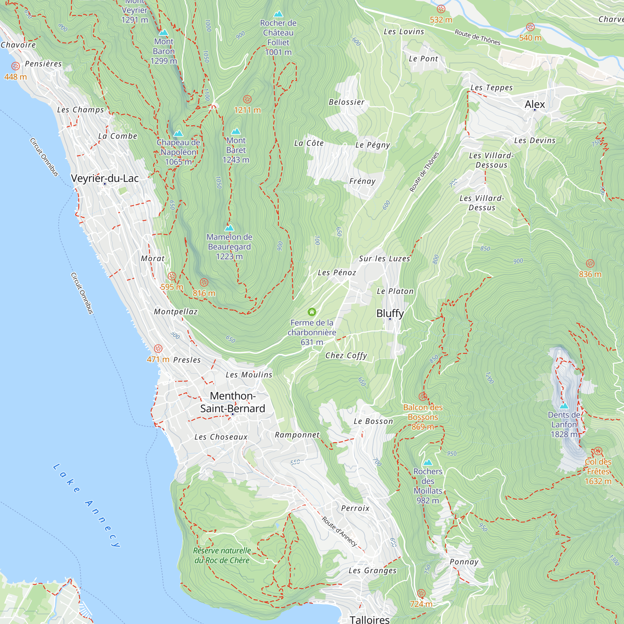 Ferme de la charbonnière map