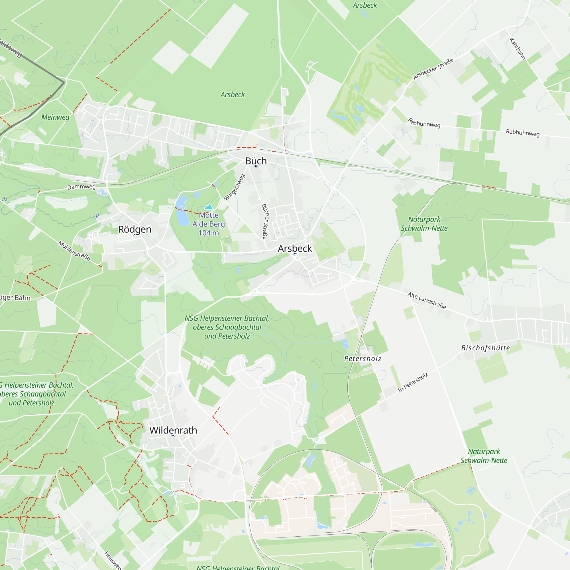 In der Hütte map