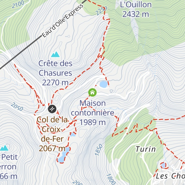Map of Maison contonnière