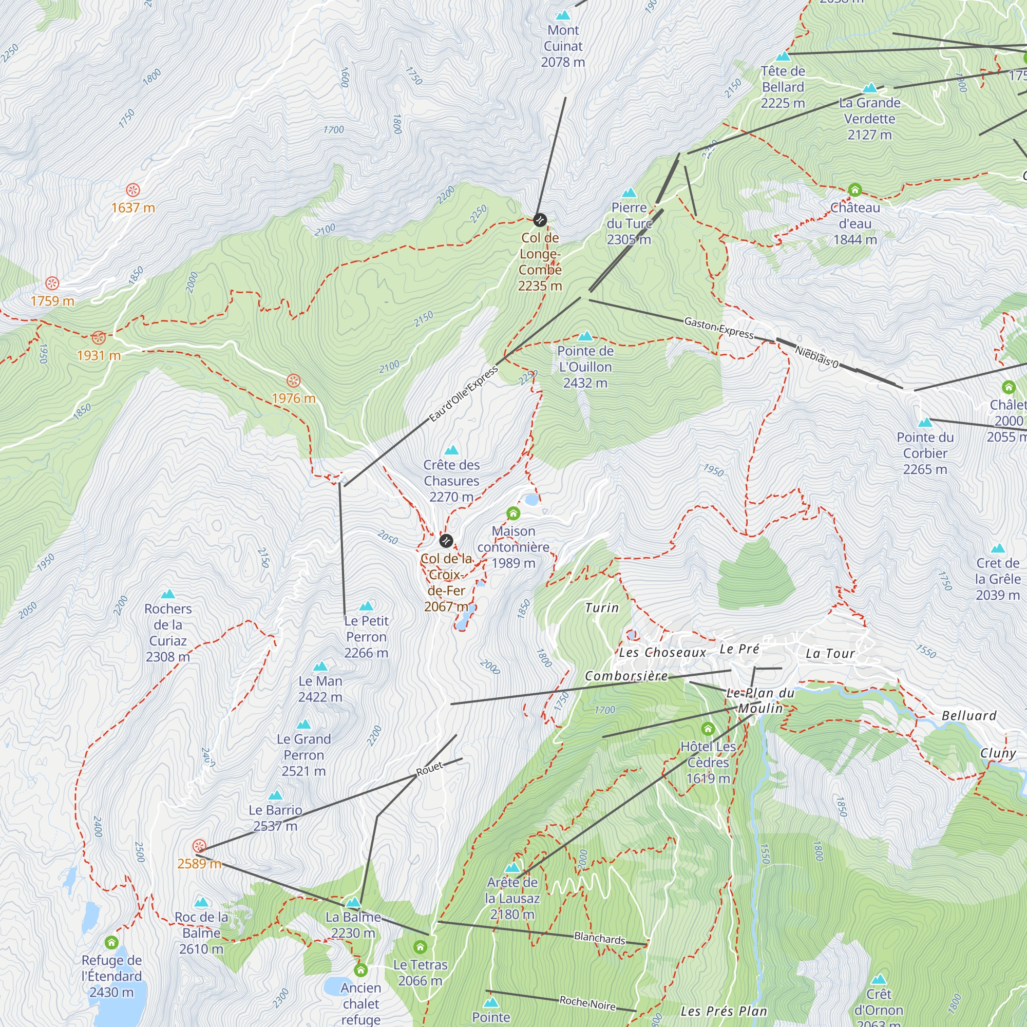 Maison contonnière map