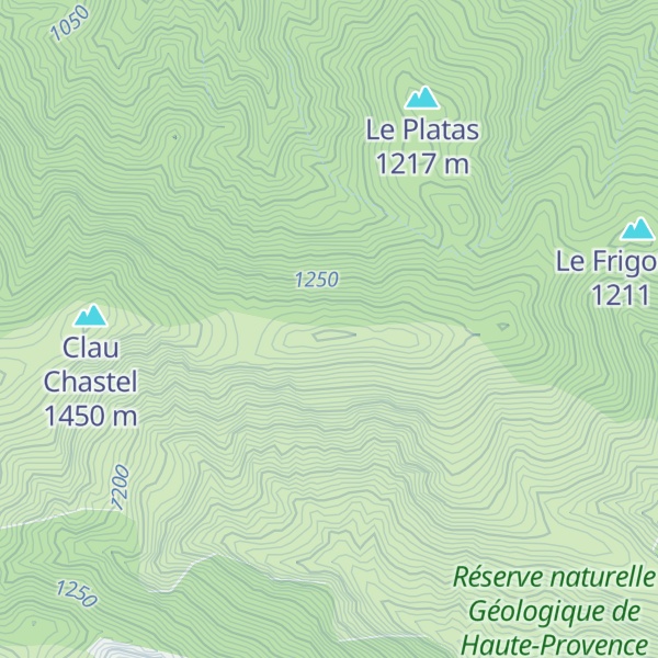Map of Pont Roux
