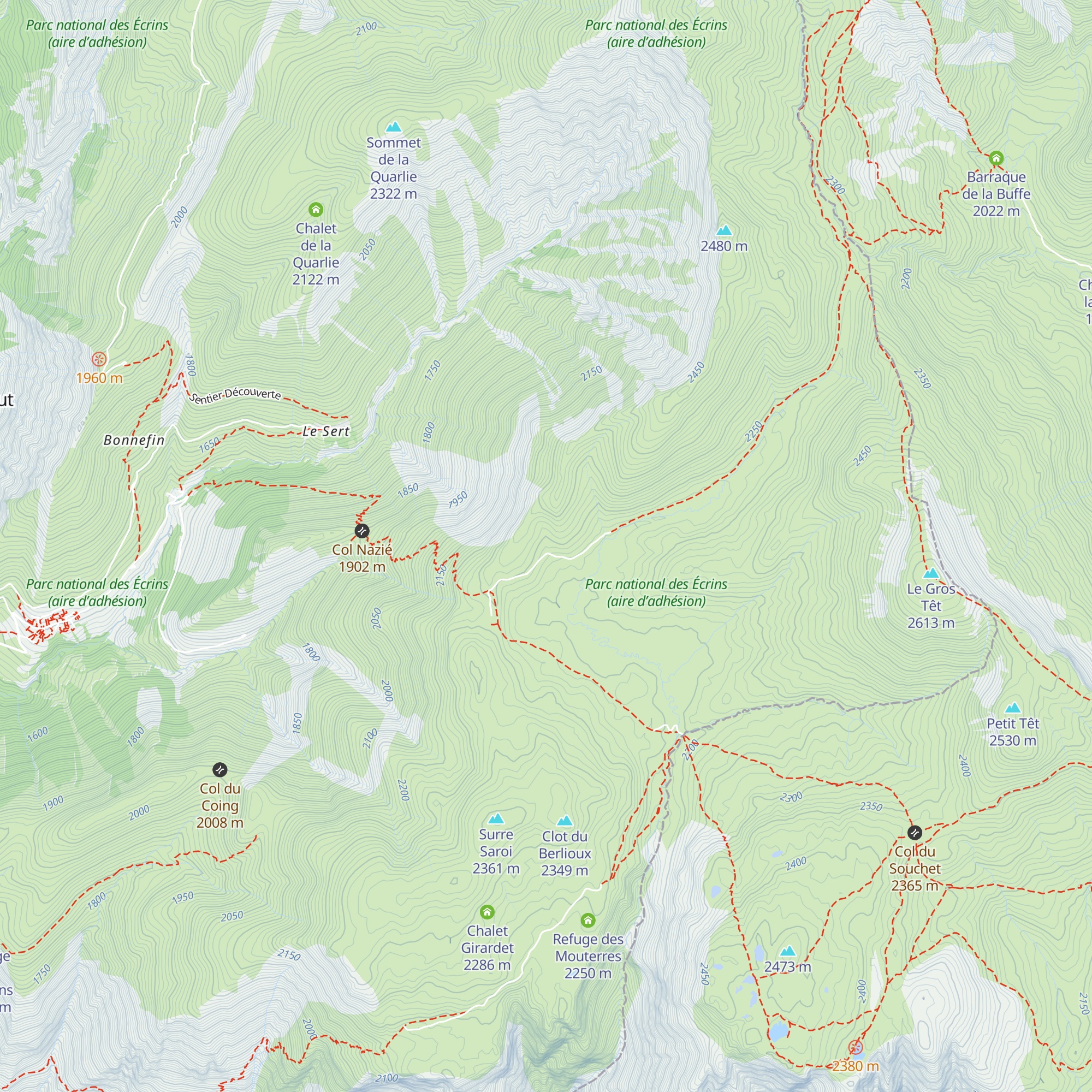 Chez Mémé Jeanne map