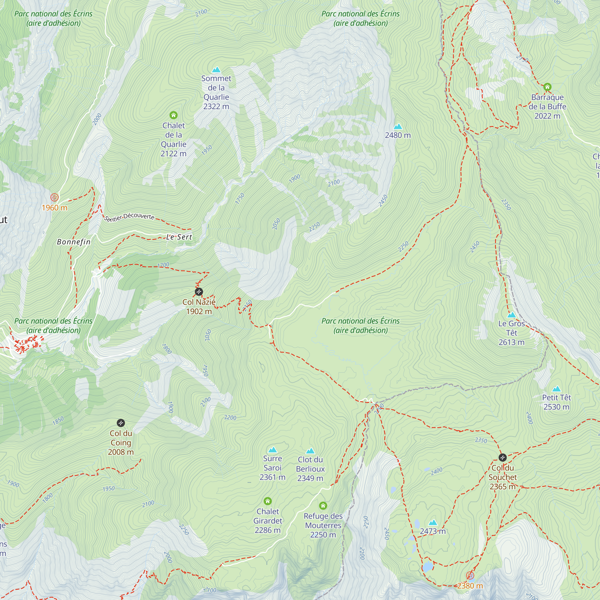 Chez Mémé Jeanne map