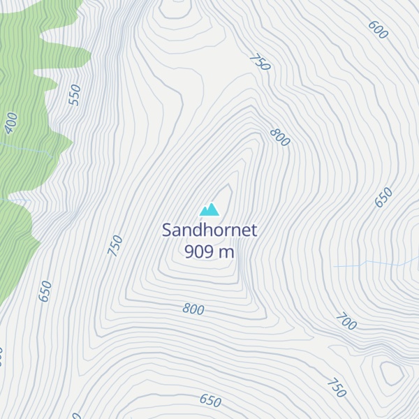 Map of Sandhornet