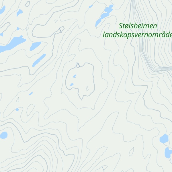 Map of Kleivfjellet