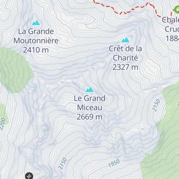 Map of Le Grand Miceau