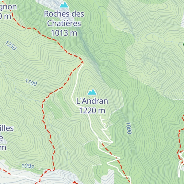 Map of L'Andran
