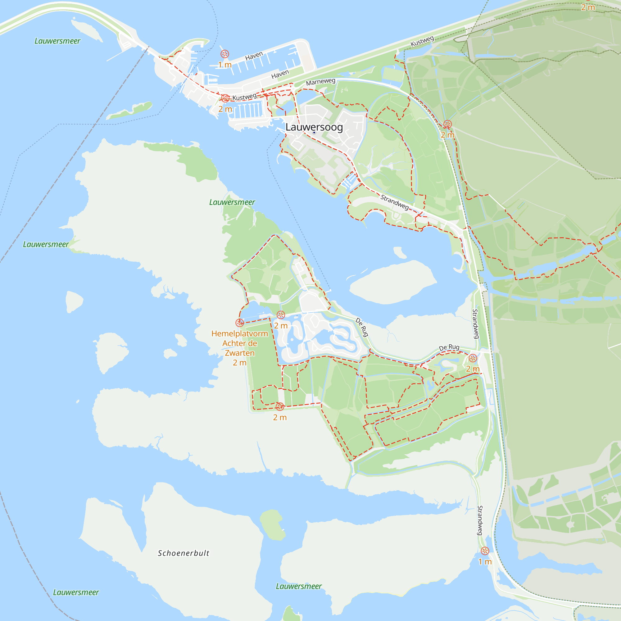 Landal Suyderoogh Reception map