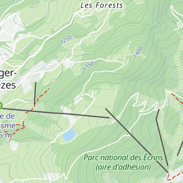Map of Le Relais de Libouze