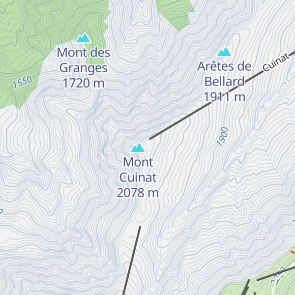 Map of Poste de Secours Cuinat