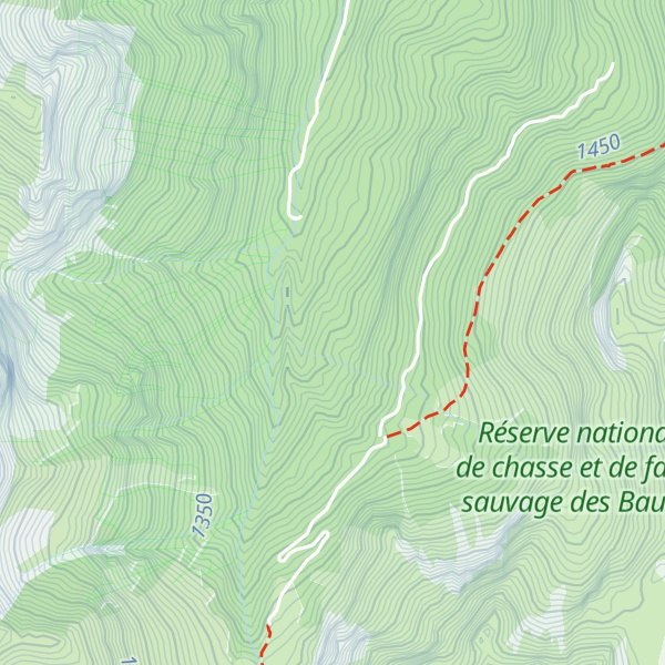 Map of Maison forestière du Plan du Tour