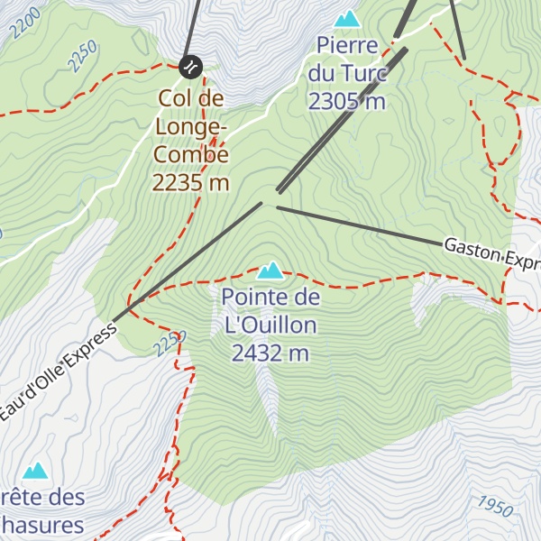 Map of Pointe de L'Ouillon