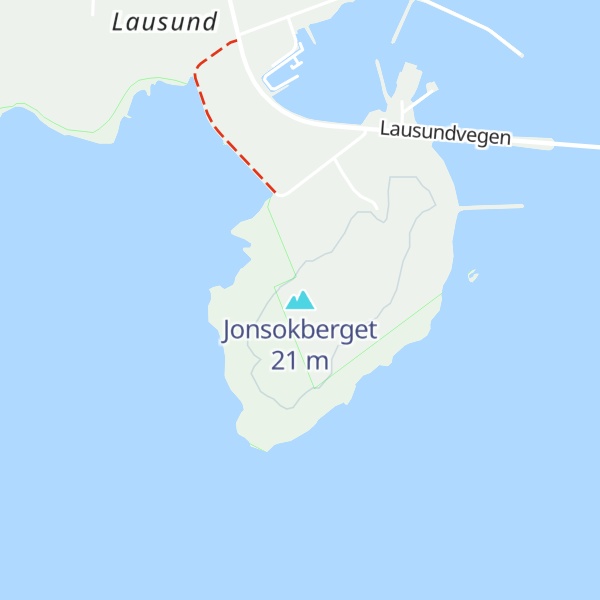 Map of Jonsokberget