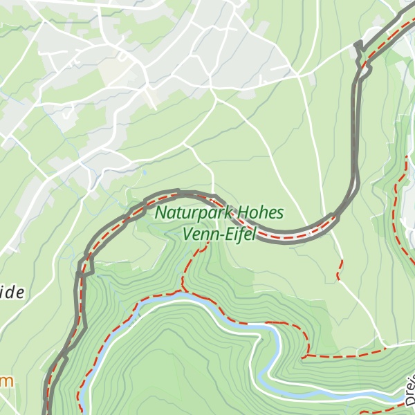 Map of Grillhütte Mützenich