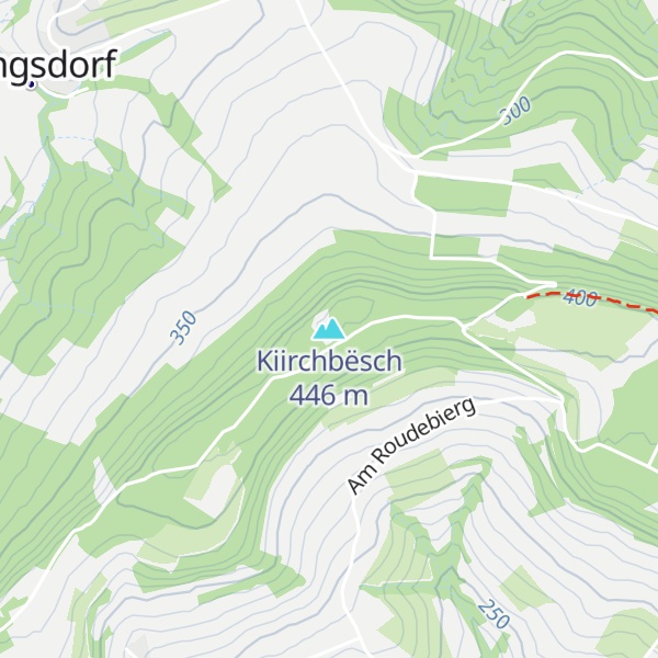 Map of Kiirchbësch