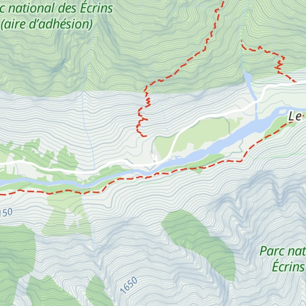 Map of Gîte d'étappe du Casset