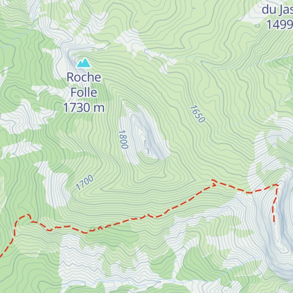 Map of Petite Cloche de Barles