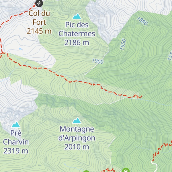 Map of Abri de la Frêche