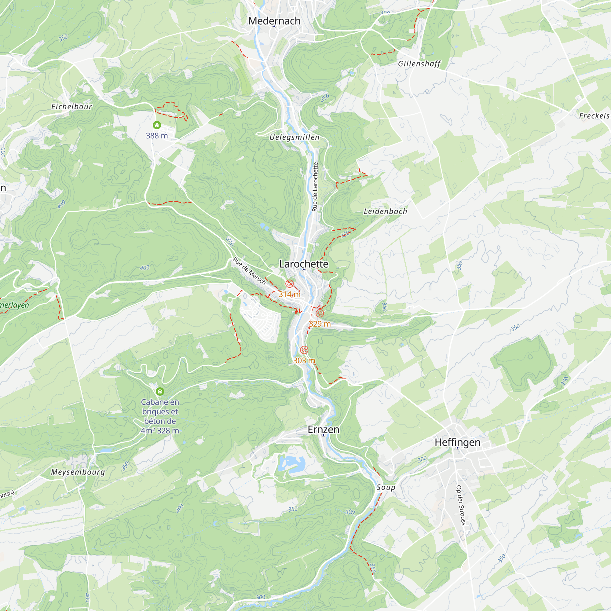 Tourist Information map